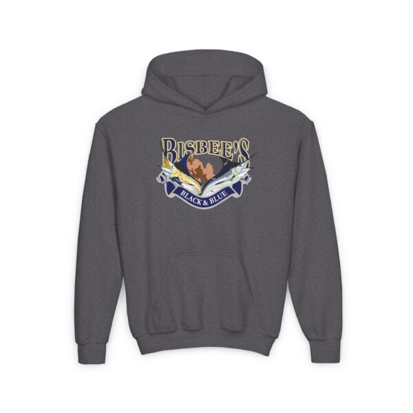 Youth Bisbee's Heavy Blend Hooded Sweatshirt - Image 3