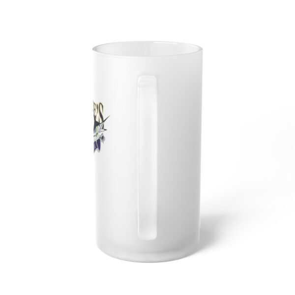 Frosted Glass Beer Mug - Image 3