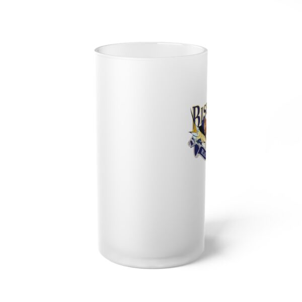 Frosted Glass Beer Mug - Image 2