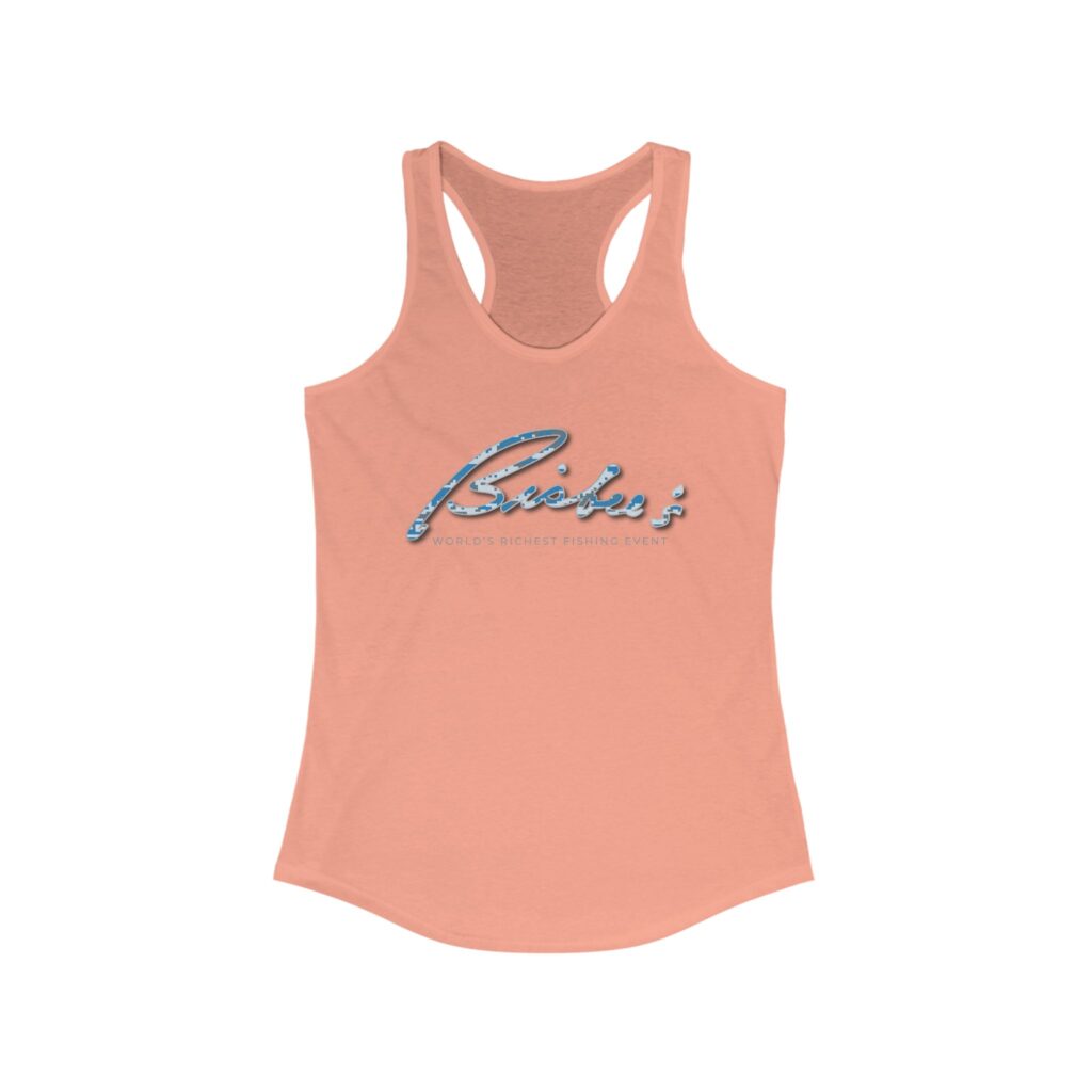Bisbee's Signature Tank (Salmon/Teal)